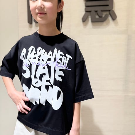 Bague / HAND PRINT WIDE T-shirts BG263012   BLACK