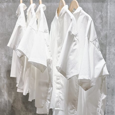 【別注】MOUN TEN./Stretch  S/S shirts  MS39-1752  white  110.125.140.0.1