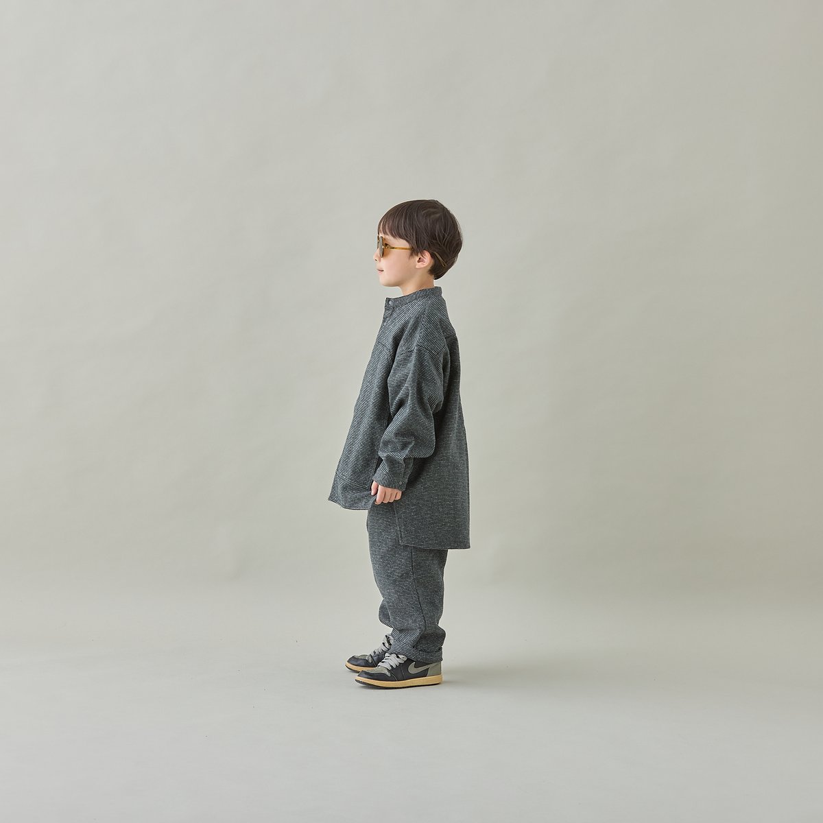 MOUN TEN. /cotton tweed pocket shirt MS29-1815