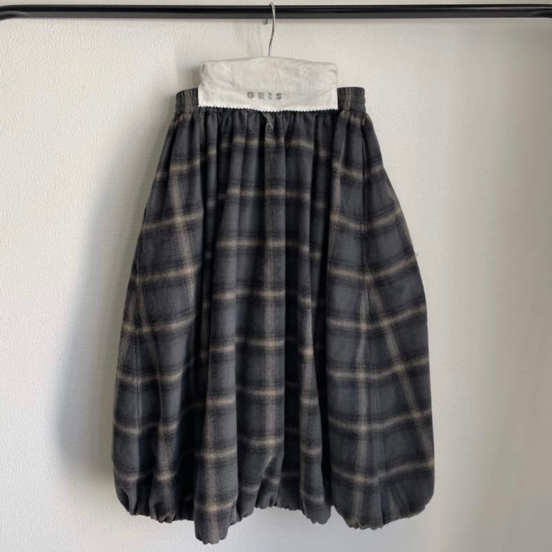 GRIS / Balloon Skirt GR25AW-SK003 CHARCOAL M
