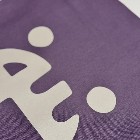 COTTON TOTE BAG / OLD  PURPLE