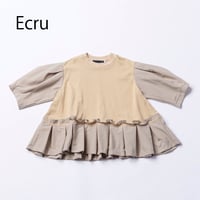 nunuforme / チェンジフリルT  38-nf25-808-505   Ecru  105.115.125.135.145.1(155).2(163)