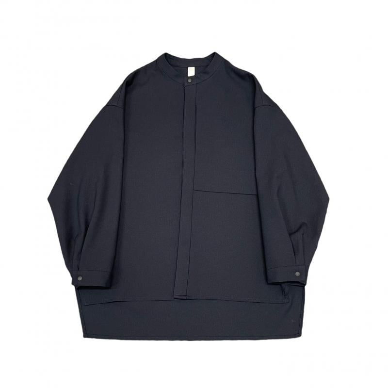MOUN TEN. /polyester canapa pocket shirt MS26-