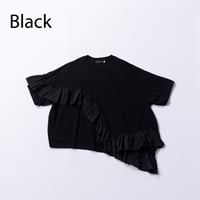 nunuforme / 新型ラウンドフリルT  22-nf25-830-500  Black  L(120-130) .XL(135-145).1(155).2(163)