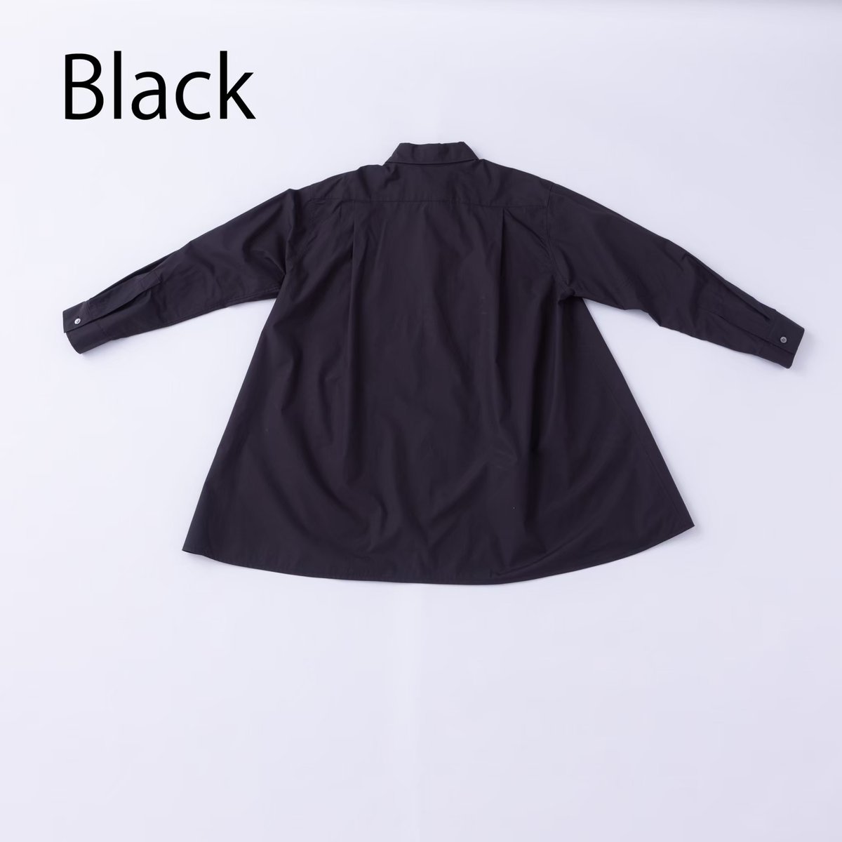 nunuform アシンメトリージップシャツ　125 nunuform アシンメトリージップシャツ 125