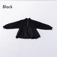 nunuforme / ハーフジッププルオーバー  32-nf26-847-503  Black  M .L .XL.1(155).2(163)