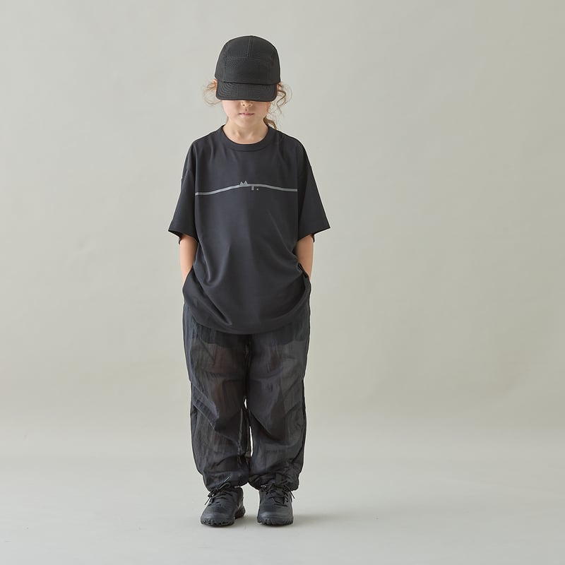 MOUN TEN. / reflect line cool T MT83-1964 blac