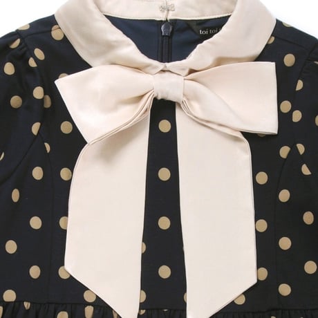 toi toi toi /ドバリーワンピース 186591 186590 navy 110.120.130.140