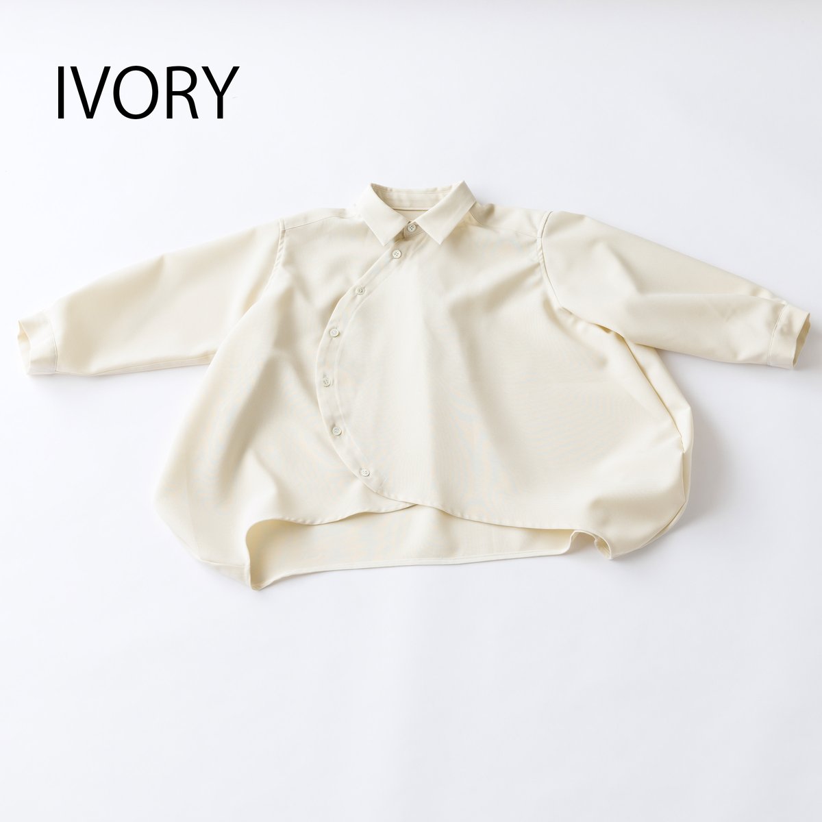 nunuforme / サークルシャツ 17-nf24-545-009 Ivory 105.