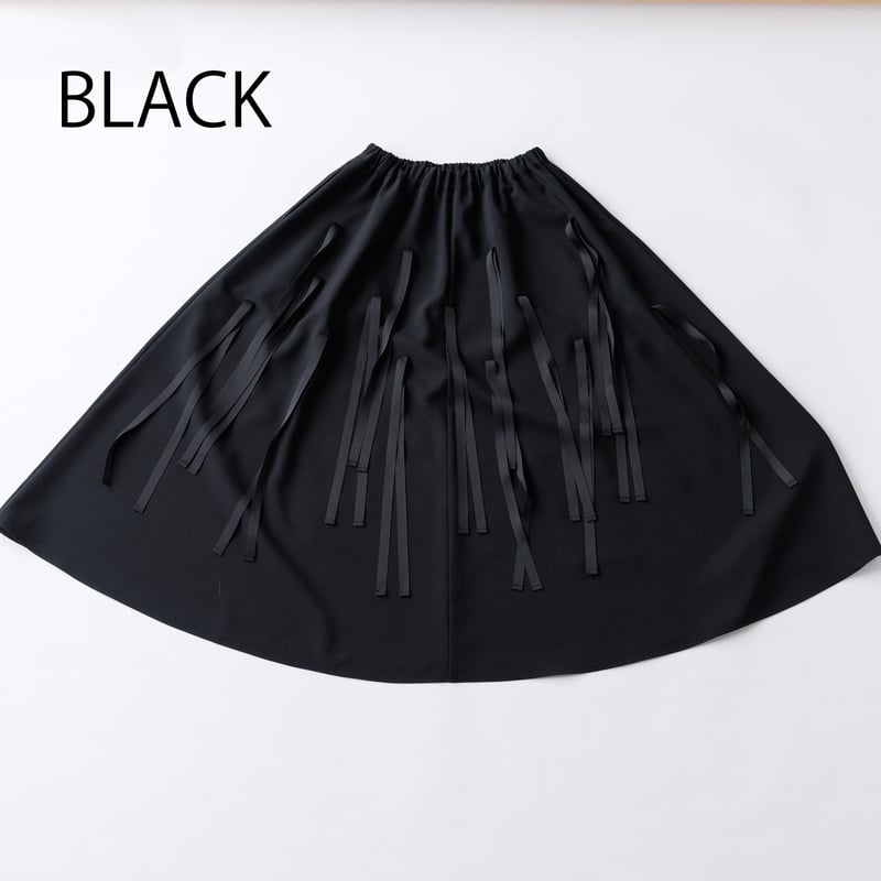 nunuforme / リボンスカート 18-nf24-730-009 Black 1(
