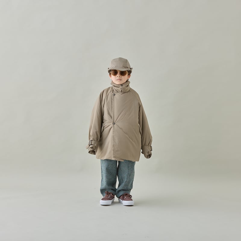 MOUN TEN. / air half coat MC29-1443 mocha 110