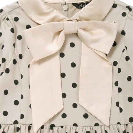 toi toi toi /ドバリーワンピース 186590 136584 beige  120.130.140.XS(150)