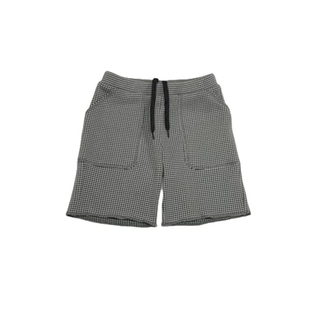 MOUN TEN. / bicolor waffle shorts  MP74-1946  gray x charcoal  110.125.140.0(155)
