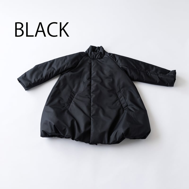 nunuforme / 中綿バルーンコート 48-nf24-221-033 Black
