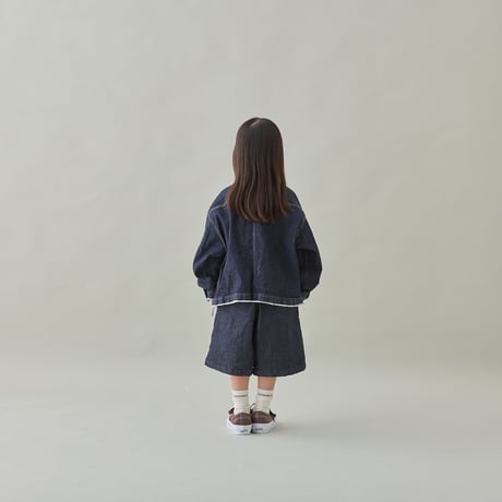 MOUN TEN. / denim work blouson(organic cotton)  MB38-1813  indigo  125.140.0.1.2