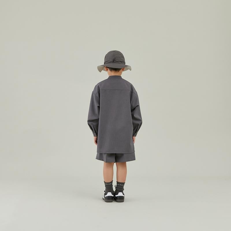 MOUN TEN. /polyester canapa pocket shirt MS26-