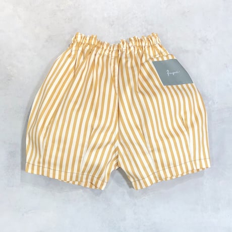 Bague  / コットンショーツ  BG104006  beige stripe ( 80-WOMEN )