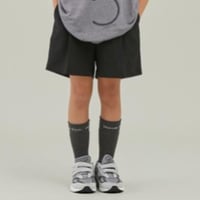 MOUN TEN. / seersucker half pants  MP55C-1736  black  110.125.140.0(155).1(adult)