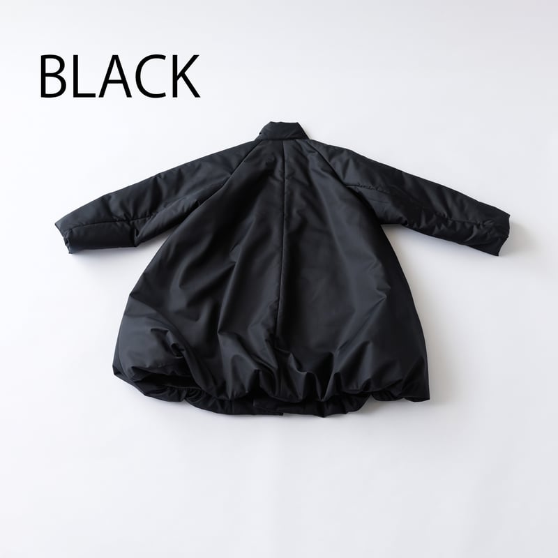 nunuforme / 中綿バルーンコート 48-nf24-221-033 Black