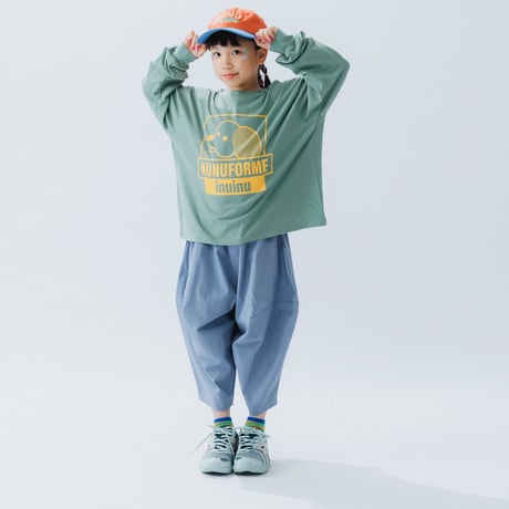 nunuforme / inuinu⭐︎プリントT　nf25-007-08  Green   105.115.125.135.145.1(155).2(163)