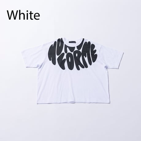 nunuforme / ブレインロゴプリントT　nt25-005-07   White  105.115.125.135.145.1(155).2(163)