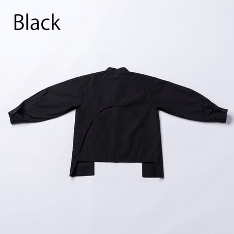 nunuforme /   レイヤードシャツ  05-nf25-508-031   Black  S.M .L .XL.1(155).2(163)