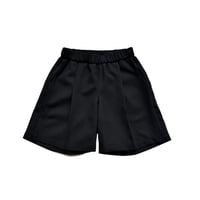 MOUN TEN. /polyester canapa half pants  MP55C-1108  black  110.125.140.0(155).1(adult)