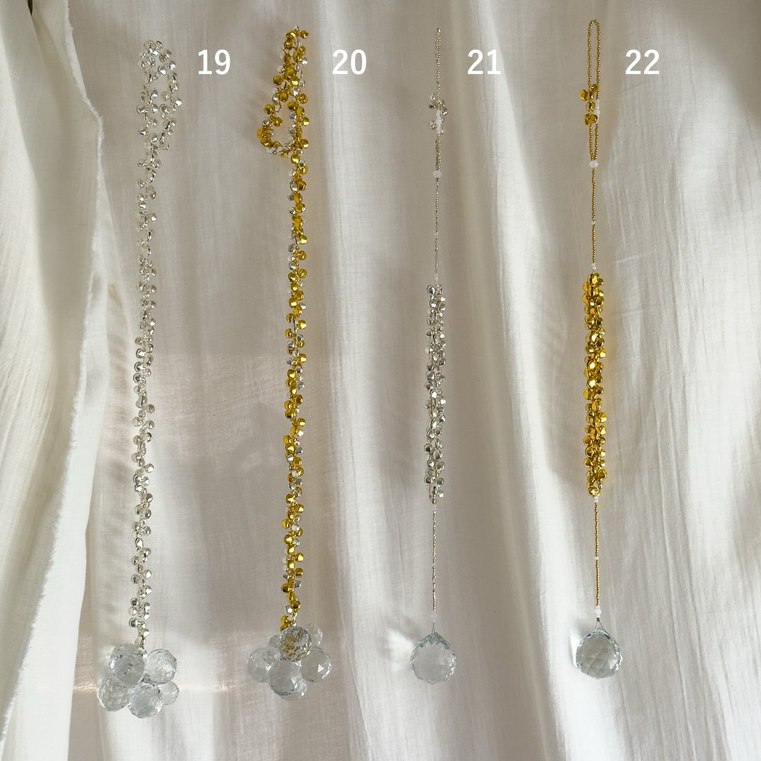 【ギフトBOX付】素敵な恋愛を作り出すサンキャッチャー サンキャッチャー（Bell amuletシリーズ19〜22）【Yuko Morii】※一点