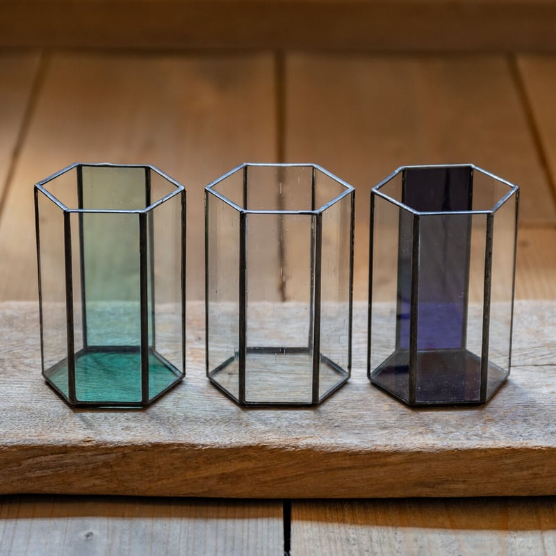 ステンドグラスフラワーベースS・Glass&Art MOMO | ドライ ステンドグラスフラワーベースS・Glass&Art MOMO | ドライ