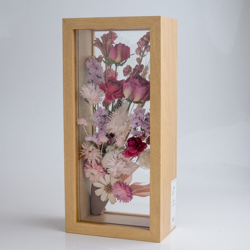 フレームフラワー長方形 ・厚めリッチ | ドライフラワーと、うつわと