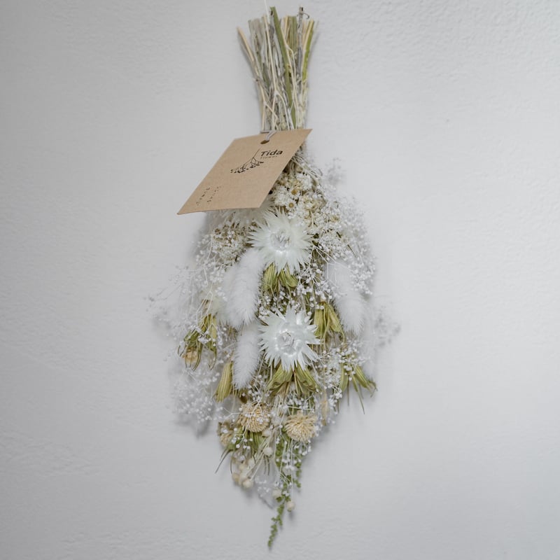 Tida Flowerの、ドライフラワーミニスワッグ | ドライフラワーと