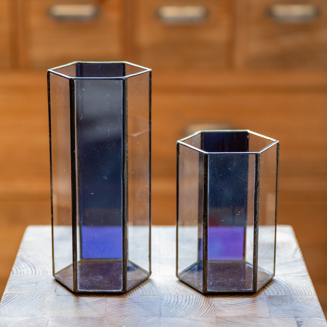ステンドグラスフラワーベースS・Glass&Art MOMO | ドライ ステンドグラスフラワーベースS・Glass&Art MOMO | ドライ