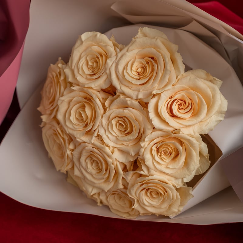 Goldrose Bouquet クリーム色のバラ Goldrose Bouquet クリーム色の
