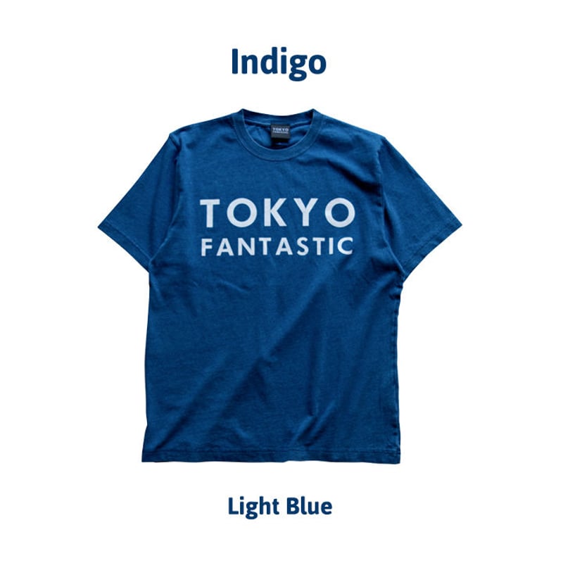 INDIGO Tシャツ ブルー Sサイズ