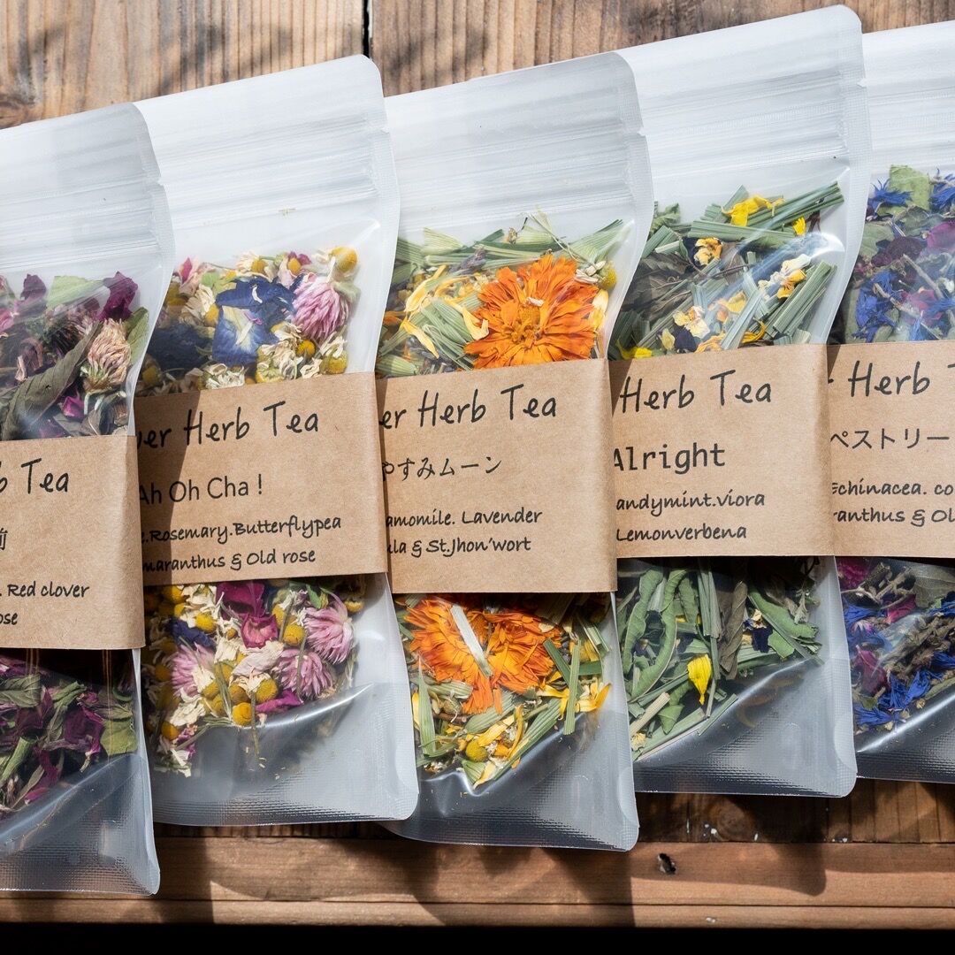 フラワーハーブティー”Ah Oh Cha!”/フローラフロラ | ドライフラワーと