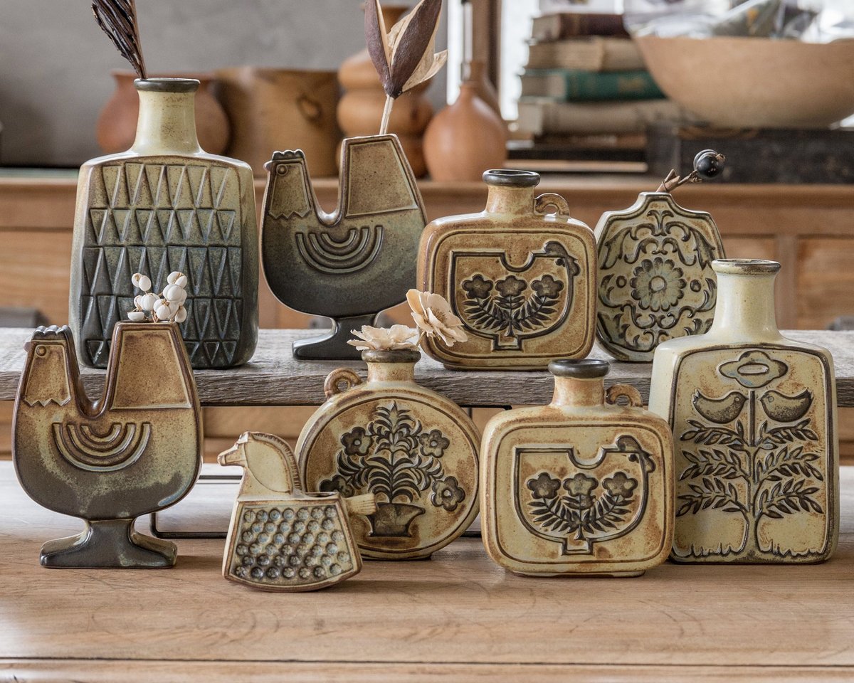 フラワーベース 新品 陶芸作家 一点物 なくな フラワーベース 新品 陶芸作家 一点物 なくな