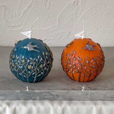 INOUE TAKAHO 青色キャンドル 2本セット INOUE TAKAHO 青色キャンドル