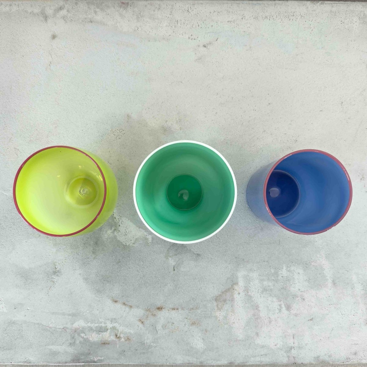 単色グラス（A・B・C）【グラススタジオポルカ】※1点もの | ドライ