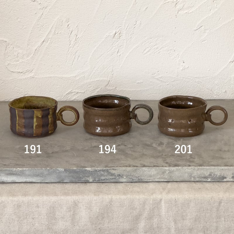 マグカップ（石）（191、194、201）【一色佐和】※一点もの | ドライ
