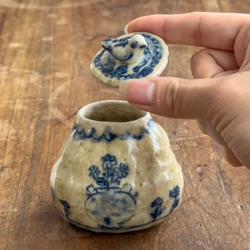 茶入れ(37-4、37-5)【加賀美 円】※一点もの | ドライフラワーと