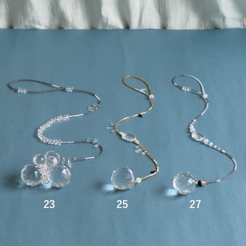 サンキャッチャー♡ハンドメイド「ガラスの花びら♡」 サンキャッチャー（23-Prizm Blossoms 