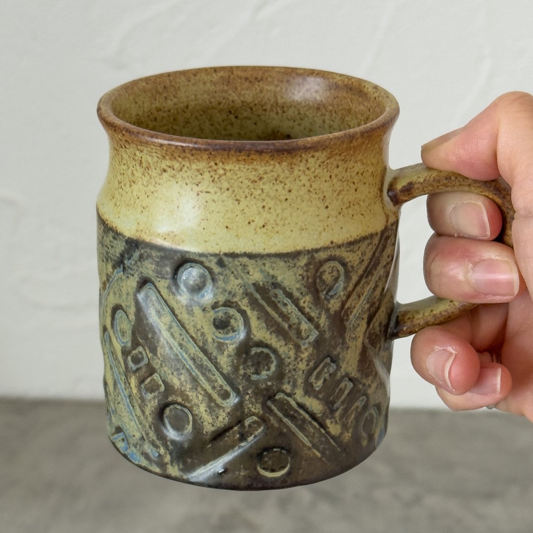 マグカップ(mug large) G43・G56【かしわ窯】 | ドライフラワーと