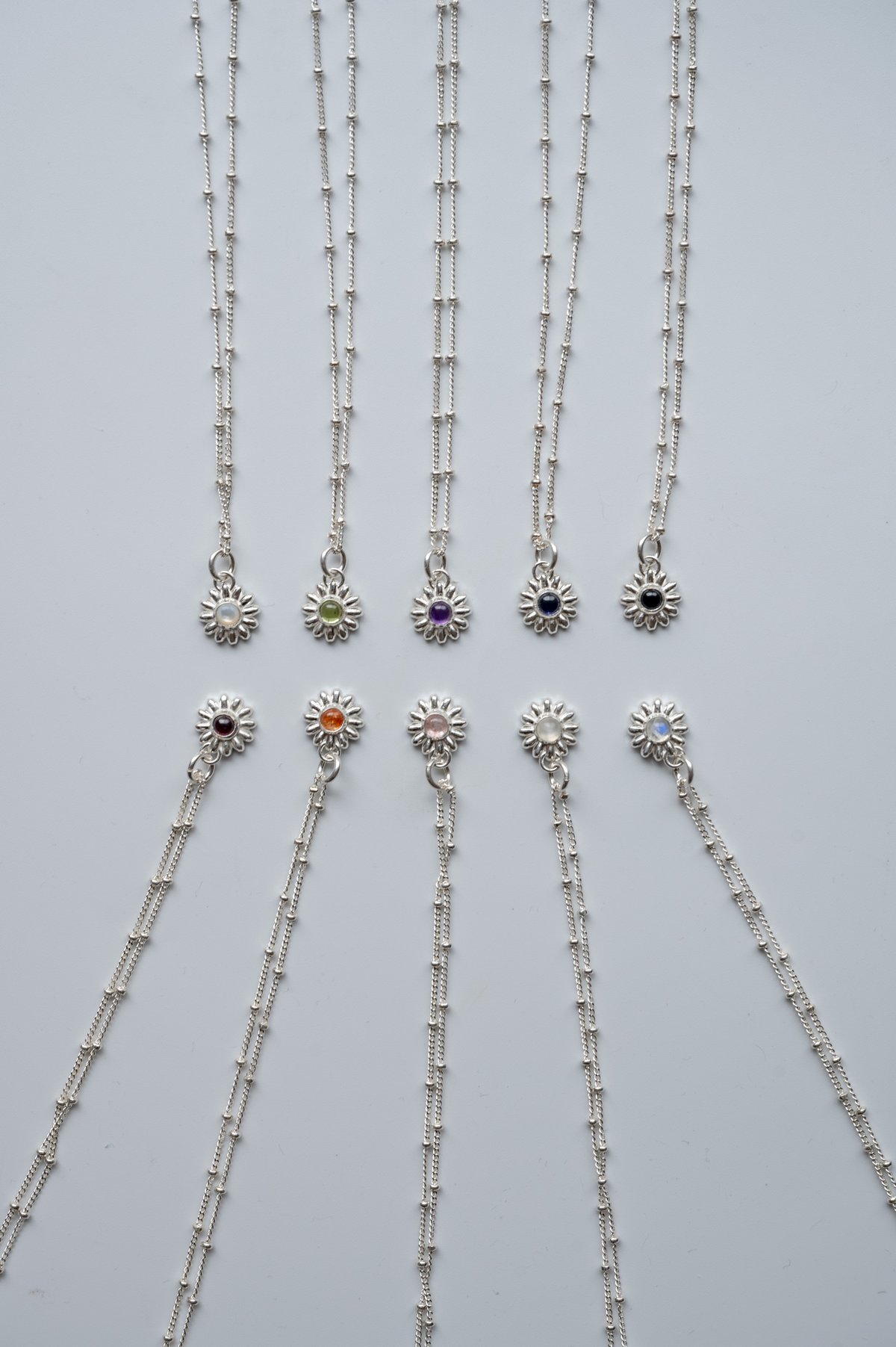 bloom stone necklace【tsugumi iwamoto】 | ドライフラワー