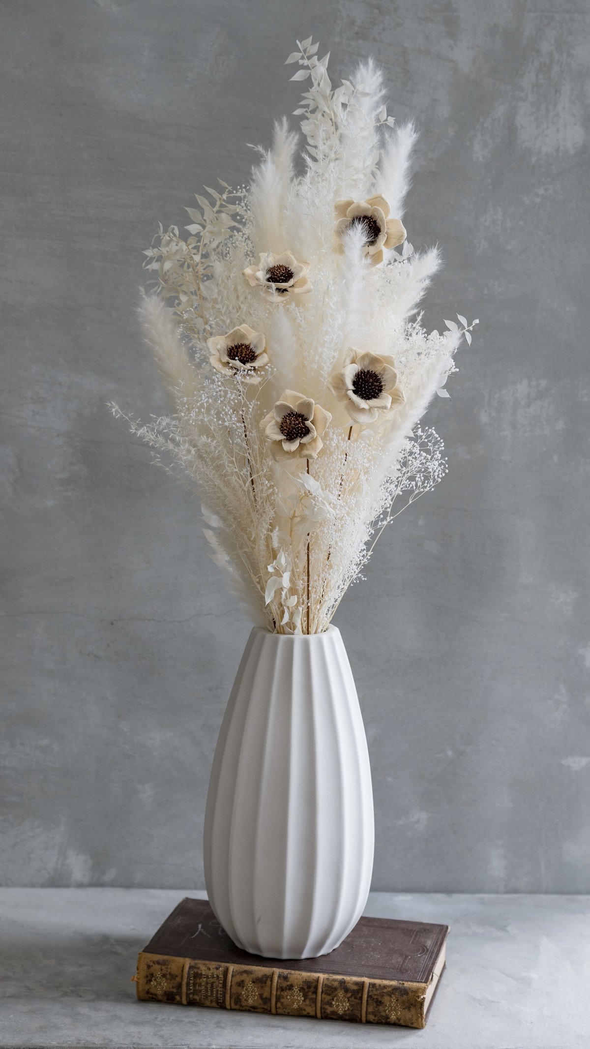 まっしろドライフラワー花材セット | ドライフラワーと、うつわと