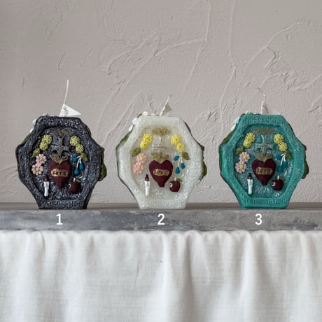 変わりキャンドル7個 変わりキャンドル7個 森の世界のキャンドル【Blue Candle