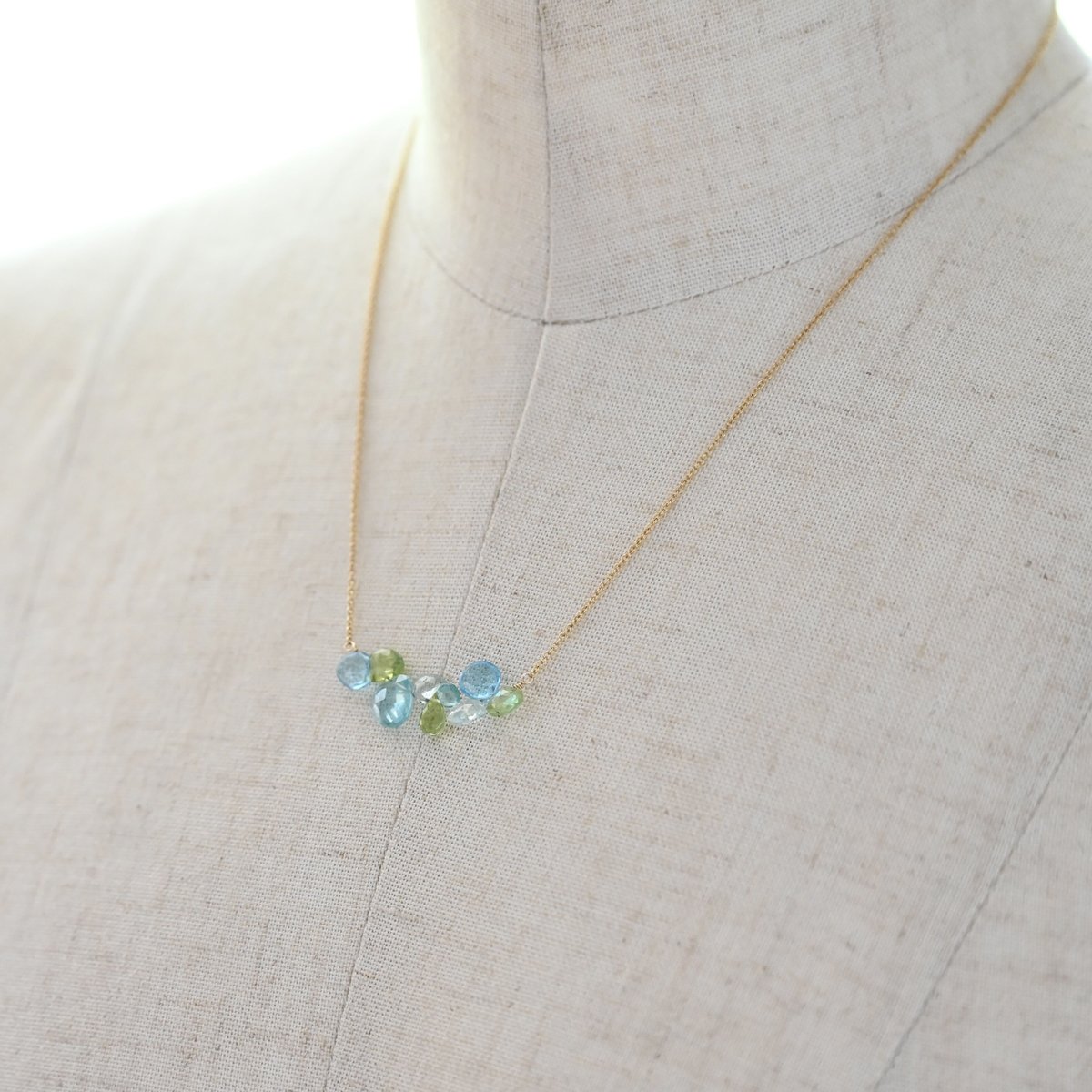 14th ADDICTIONストーン フェザー 天然石ネックレス　hyde 14th addiction ネックレスのみ