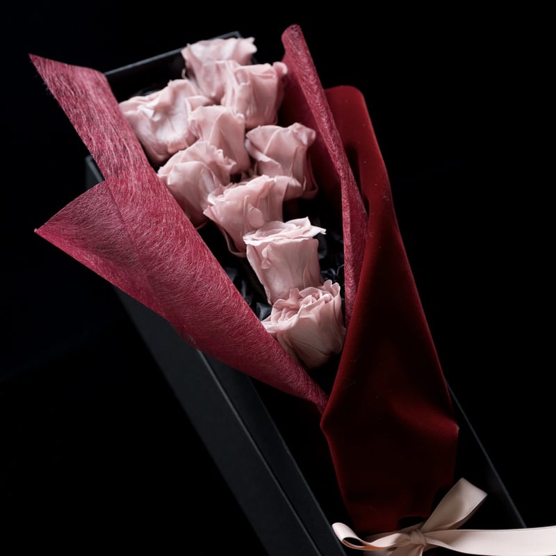 & Premium 36冊セット(バラ売り対応します) バラ9本のROSE BOX🌹（還暦のお祝いにおすすめ） | ドライフラワーと