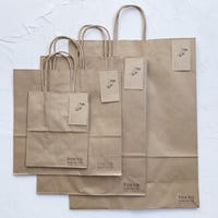 特大紙袋(白・茶クラフト) | ドライフラワーと、うつわと暮らし。TOKYO