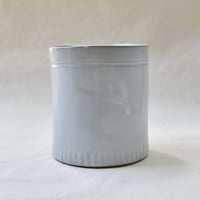 フリーカップ・大(白つや)【teto ceramics/石井啓一】
