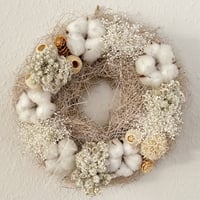 ふわふわパンパスグラスのリース | ドライフラワーと、うつわと暮らし